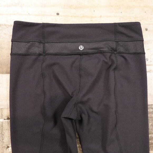 Lululemon Wunder Under Leggings Women’s Size 6 Black Full Length Yoga 33" - Picture 11 of 13